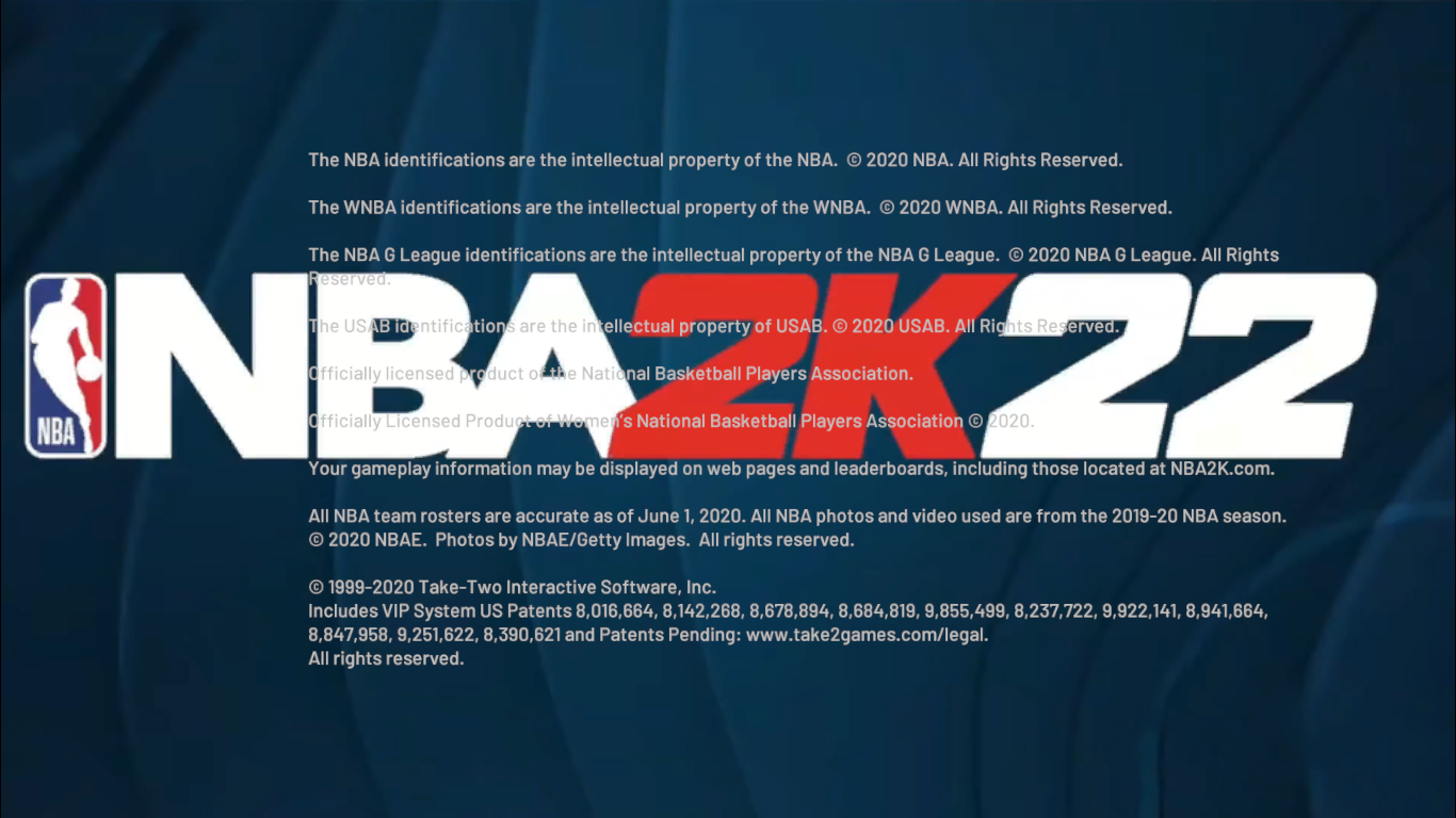 NBA 2K22 [WNBA 25th Anniversary Edition] title screen for Xbox Series X