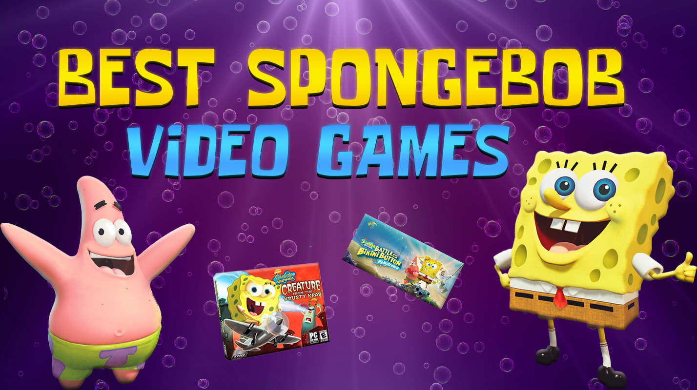 SpongeBob SquarePants: The Patrick Star Game title screen for Xbox Series X
