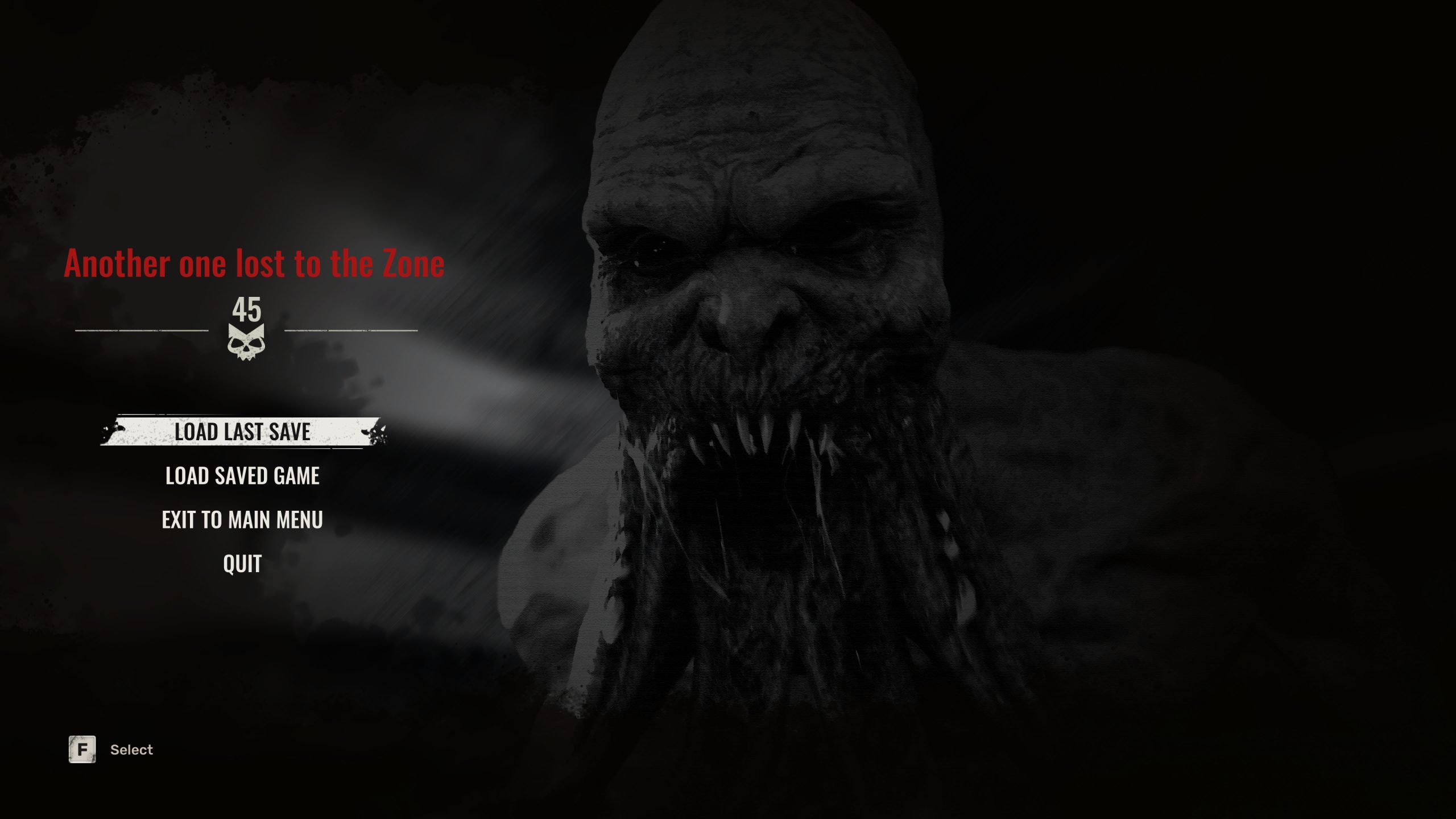 S.T.A.L.K.E.R. 2: Heart Of Chornobyl title screen for Xbox Series X