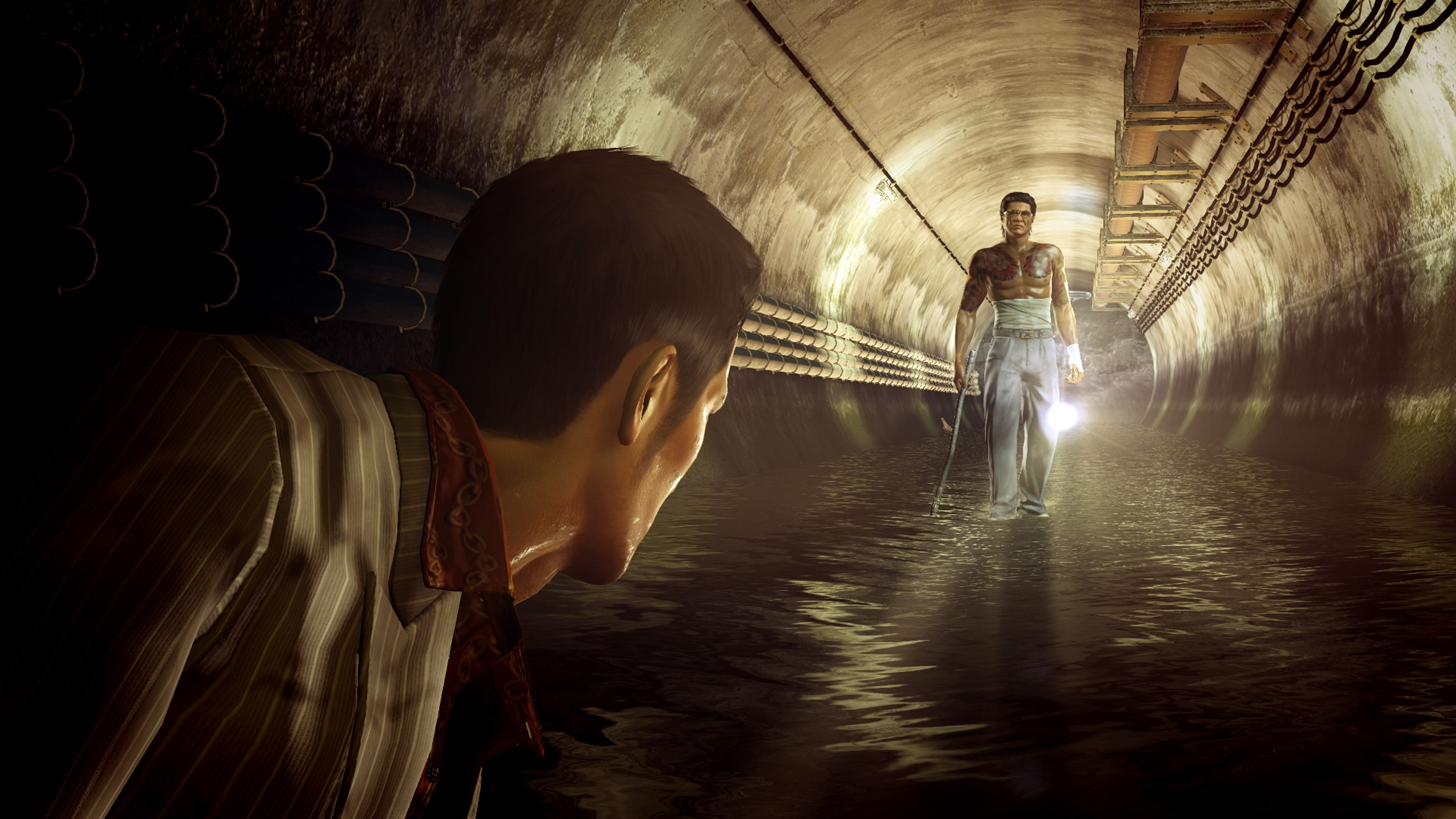 Yakuza 0 title screen for Xbox Series X