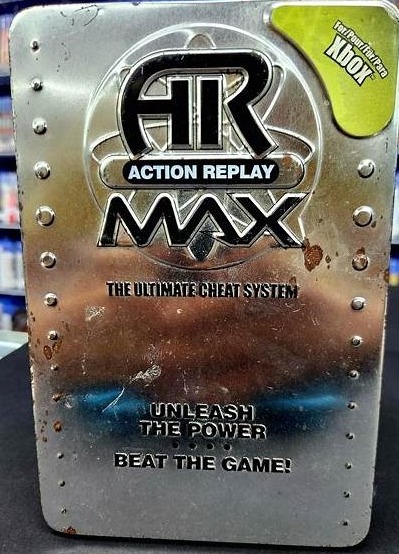 Action Replay Max box art for Xbox
