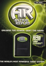 Action Replay box art for Xbox