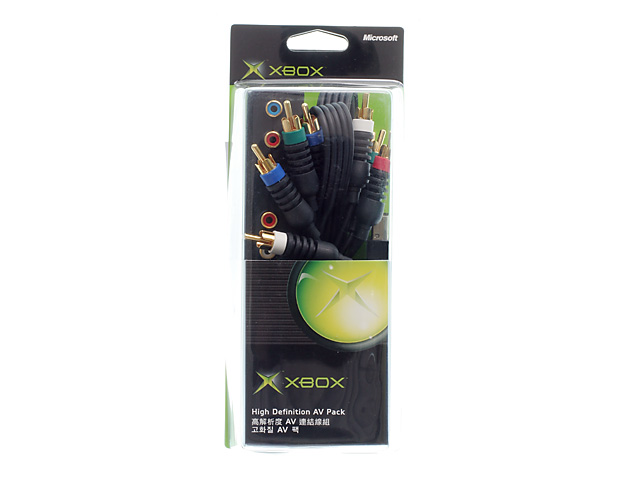 High Definition AV Pack box art for Xbox