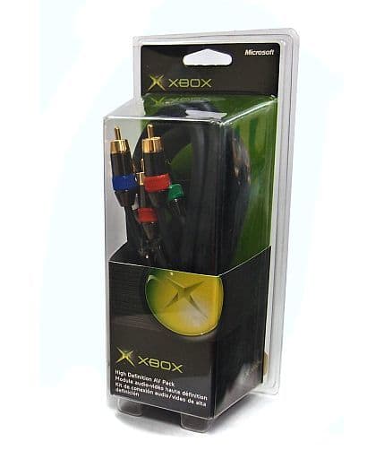 High Definition AV Pack box art for Xbox