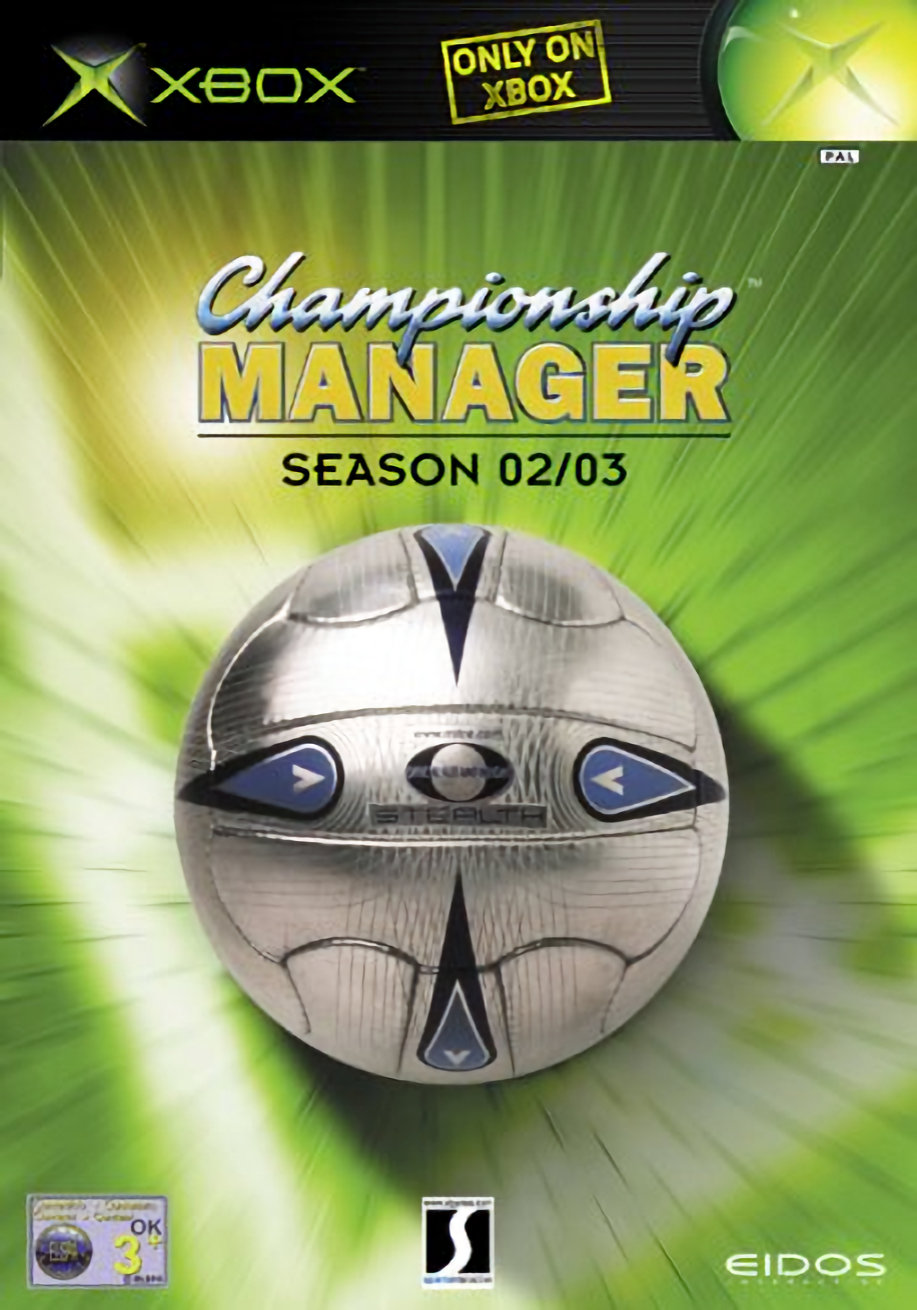 Meister Trainer Championship Manager Saison 02/03 box art for Xbox
