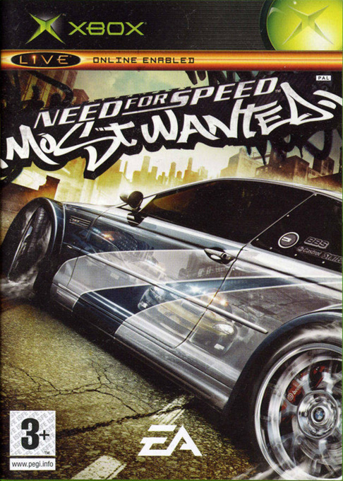 Need For Speed Most Wanted [Not For Resale] box art for Xbox