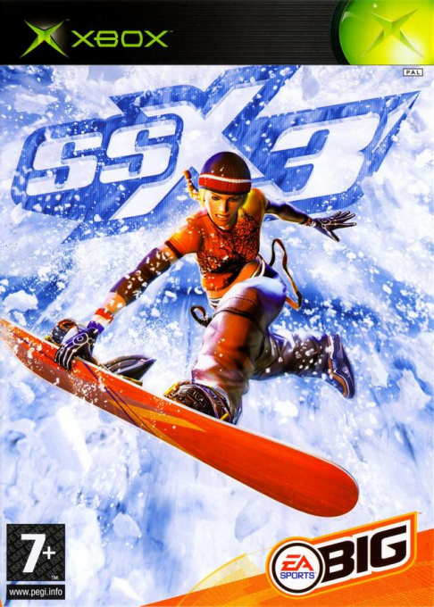 SSX 3 box art for Xbox