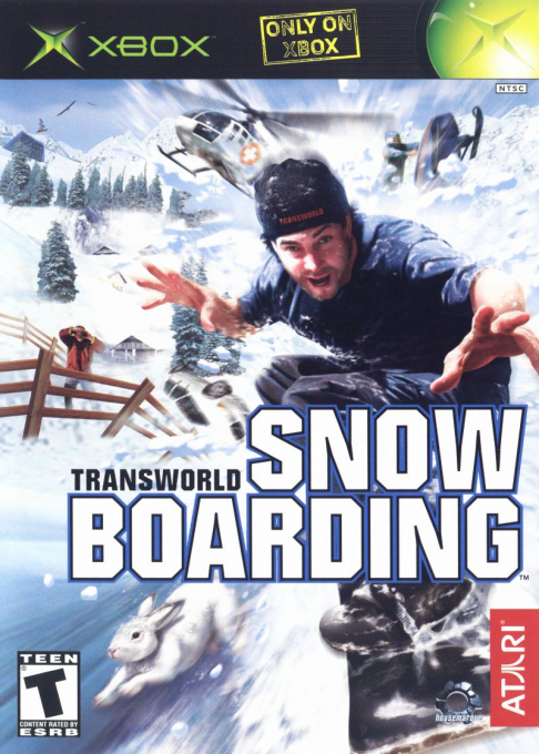 Transworld Snowboarding box art for Xbox