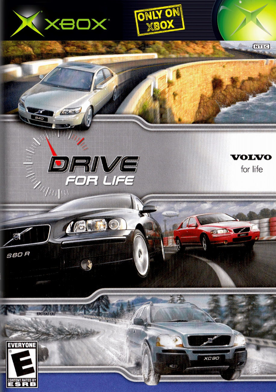 Volvo Drive for Life box art for Xbox
