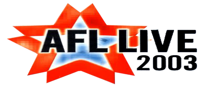 AFL Live 2003 logo for Xbox