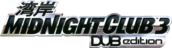 Midnight Club 3 Dub Edition logo for Xbox