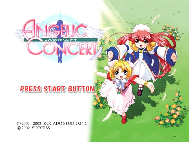 Angelic Concert title screen for Xbox