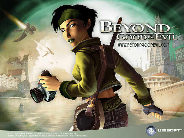 Beyond Good and Evil title screen for Xbox