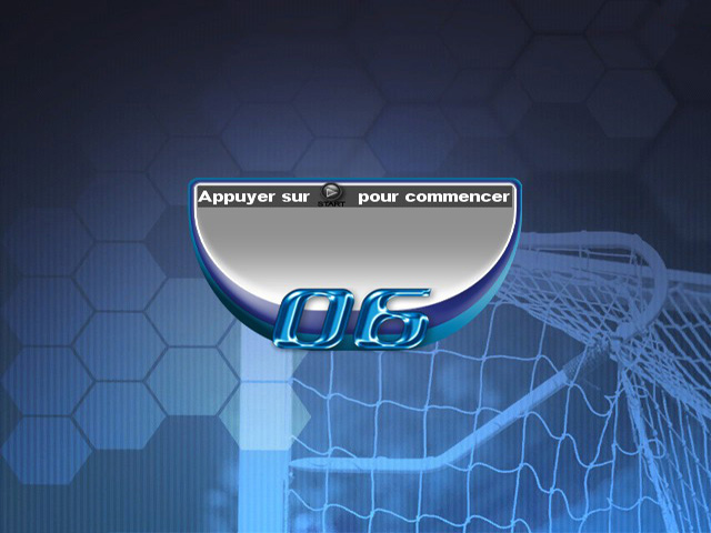 Championship Manager 2006 title screen for Xbox
