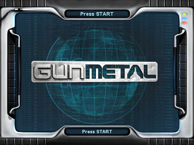 Gun Metal title screen for Xbox