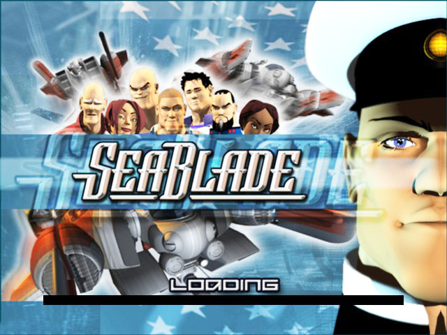 SeaBlade title screen for Xbox