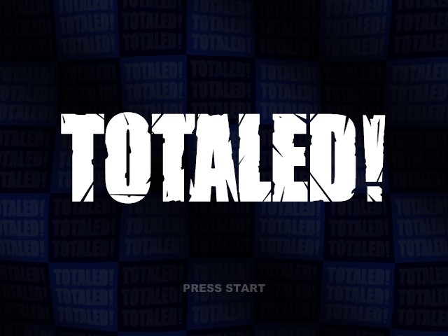 Totaled title screen for Xbox
