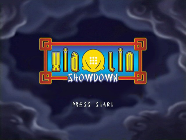 Xiaolin Showdown title screen for Xbox