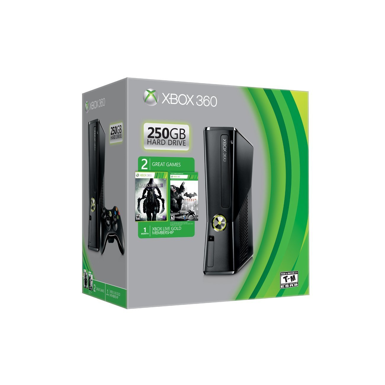 250GB Media Drive box art for Xbox 360