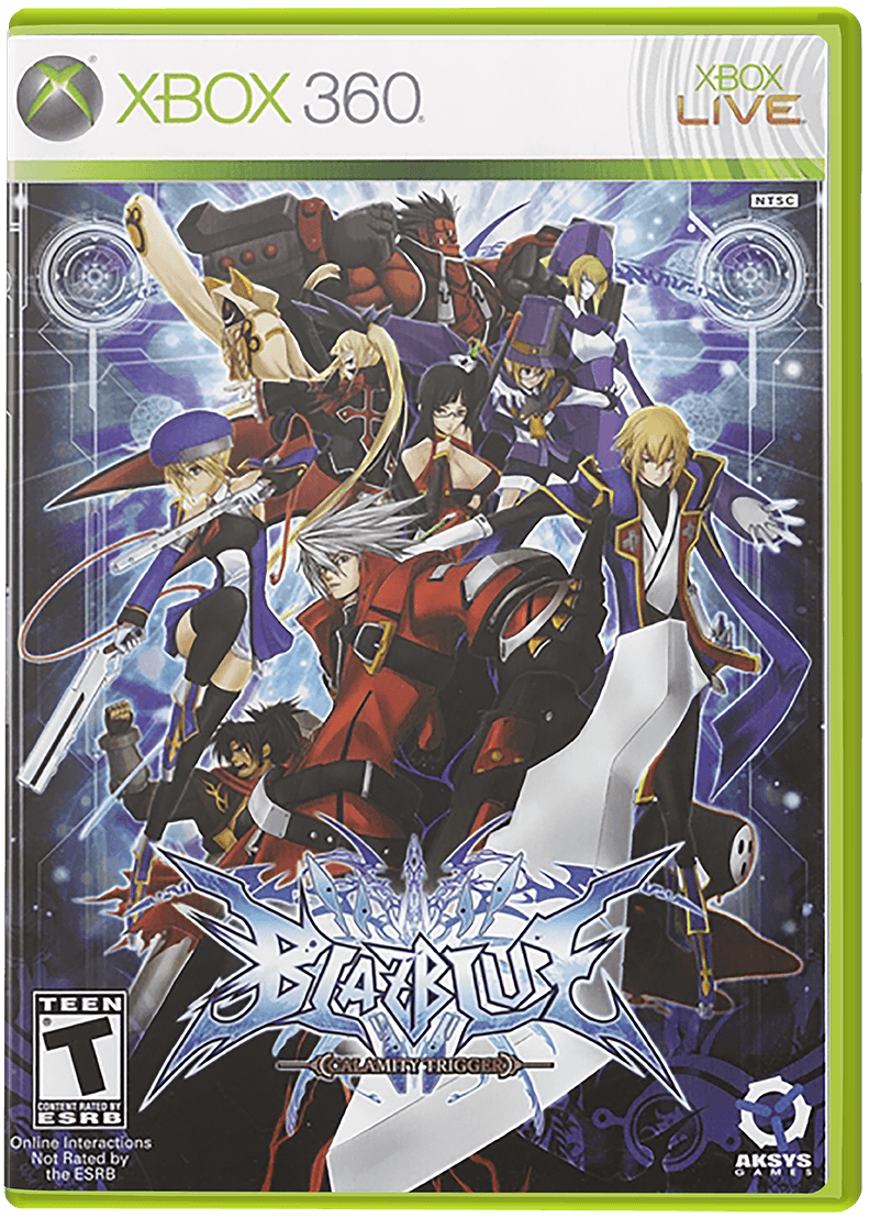 Blazblue Calimity Trigger box art for Xbox 360