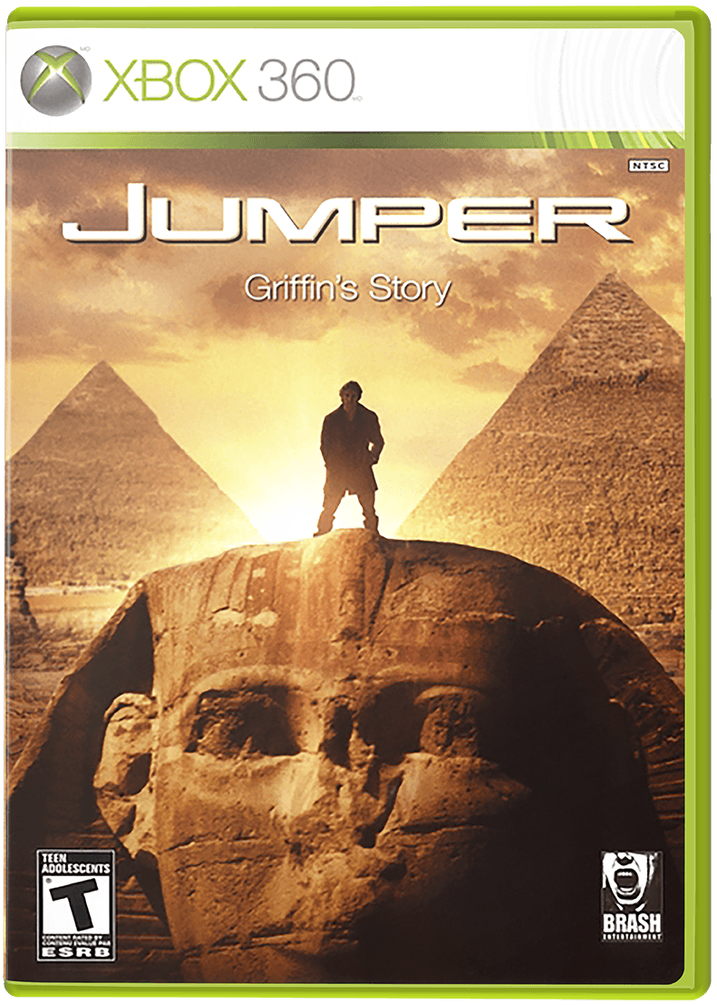 Jumper: Griffin's Story box art for Xbox 360