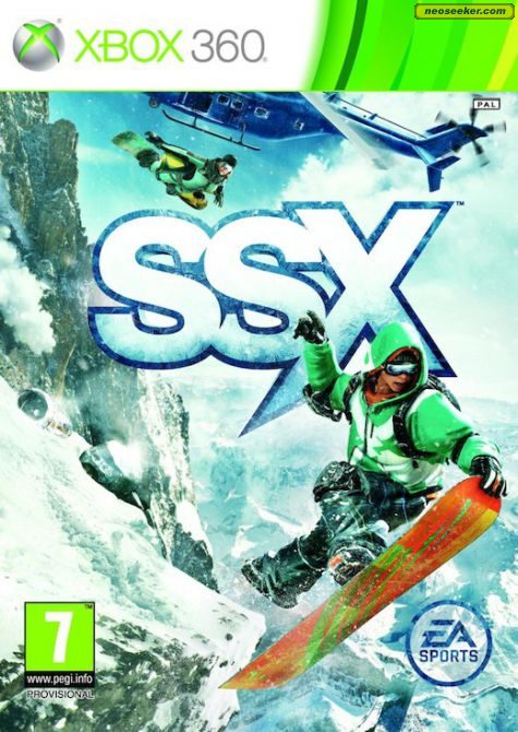 SSX box art for Xbox 360