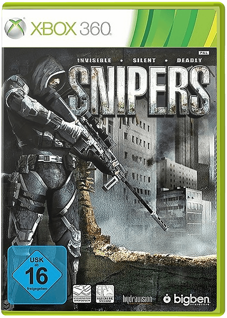 Snipers box art for Xbox 360