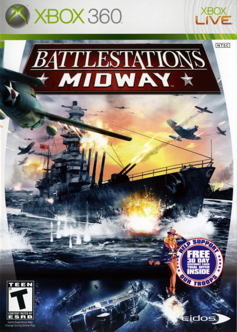 Battlestations Midway box art for Xbox 360