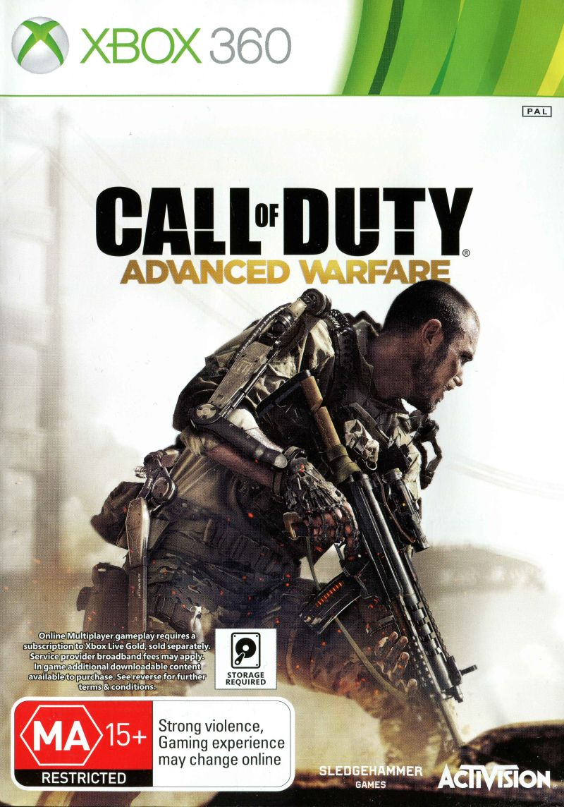 Call Of Duty: Advanced Warfare box art for Xbox 360