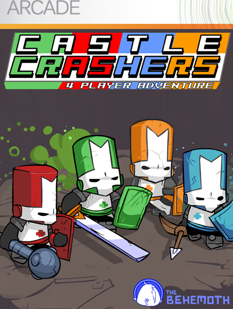 Castle Crashers box art for Xbox 360