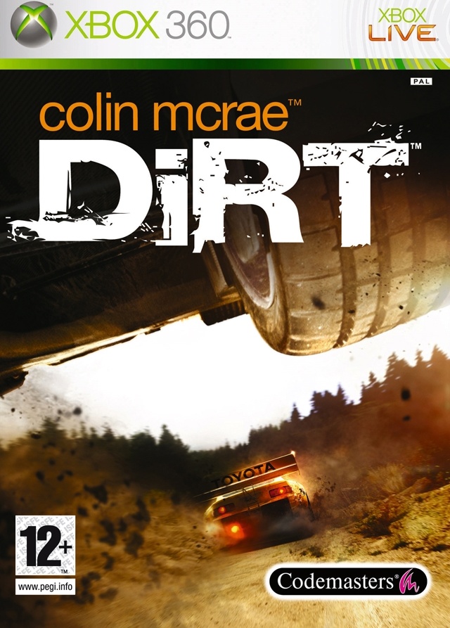 Dirt box art for Xbox 360