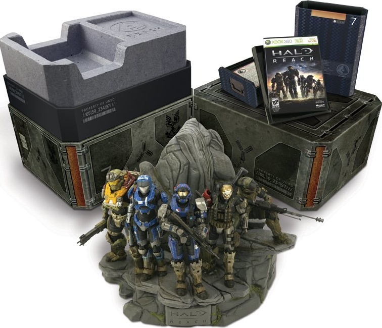 Halo: Reach [Legendary Edition] box art for Xbox 360