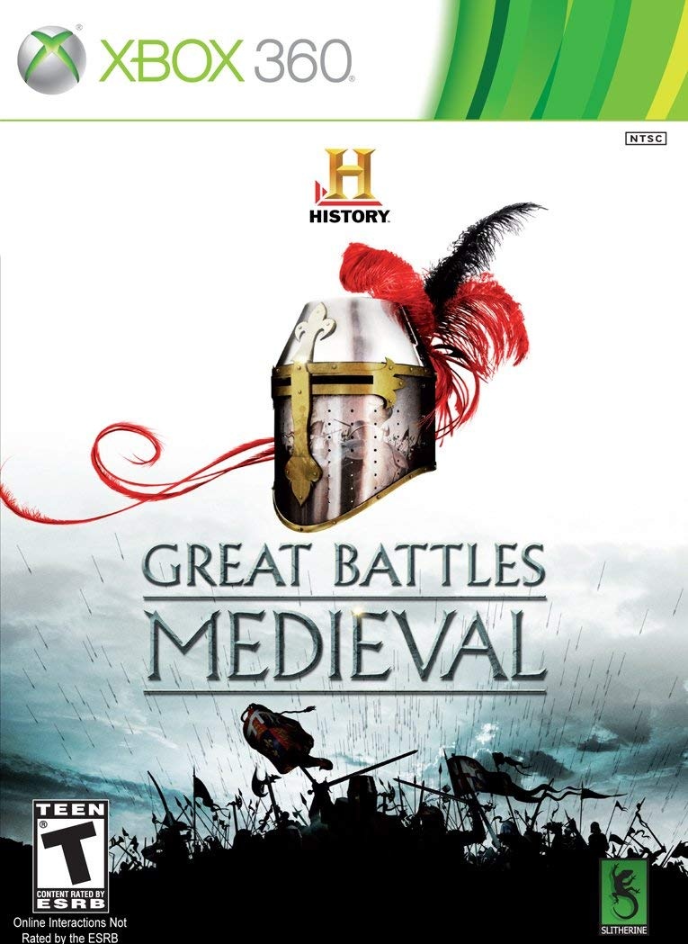 History Great Battles Medieval box art for Xbox 360