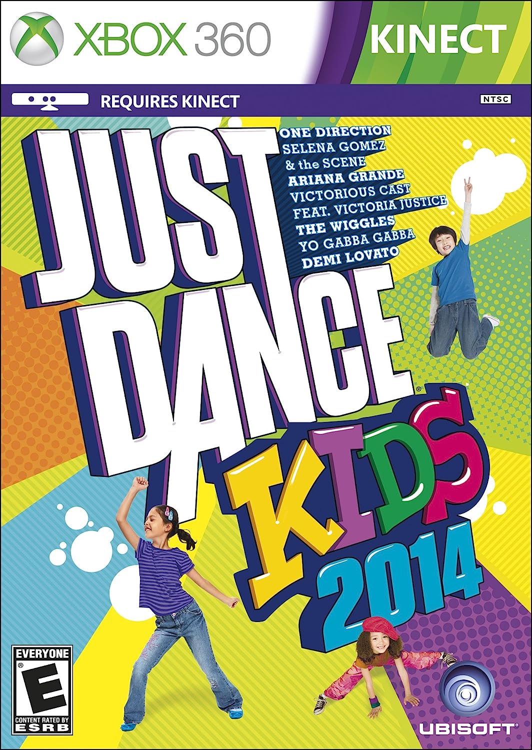 Just Dance Kids 2014 box art for Xbox 360
