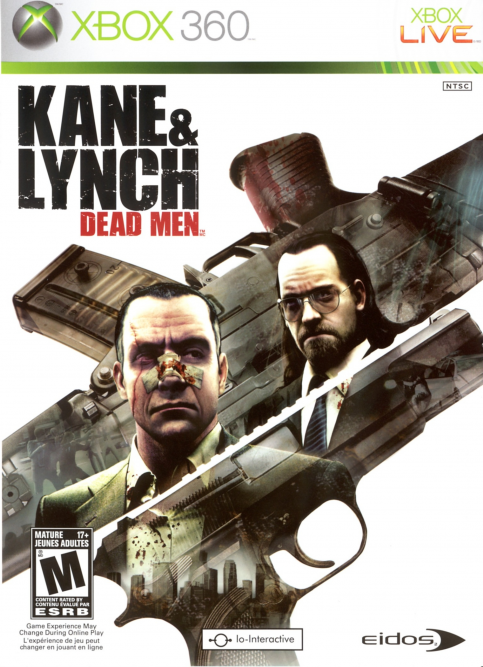 Kane & Lynch: Dead Men box art for Xbox 360