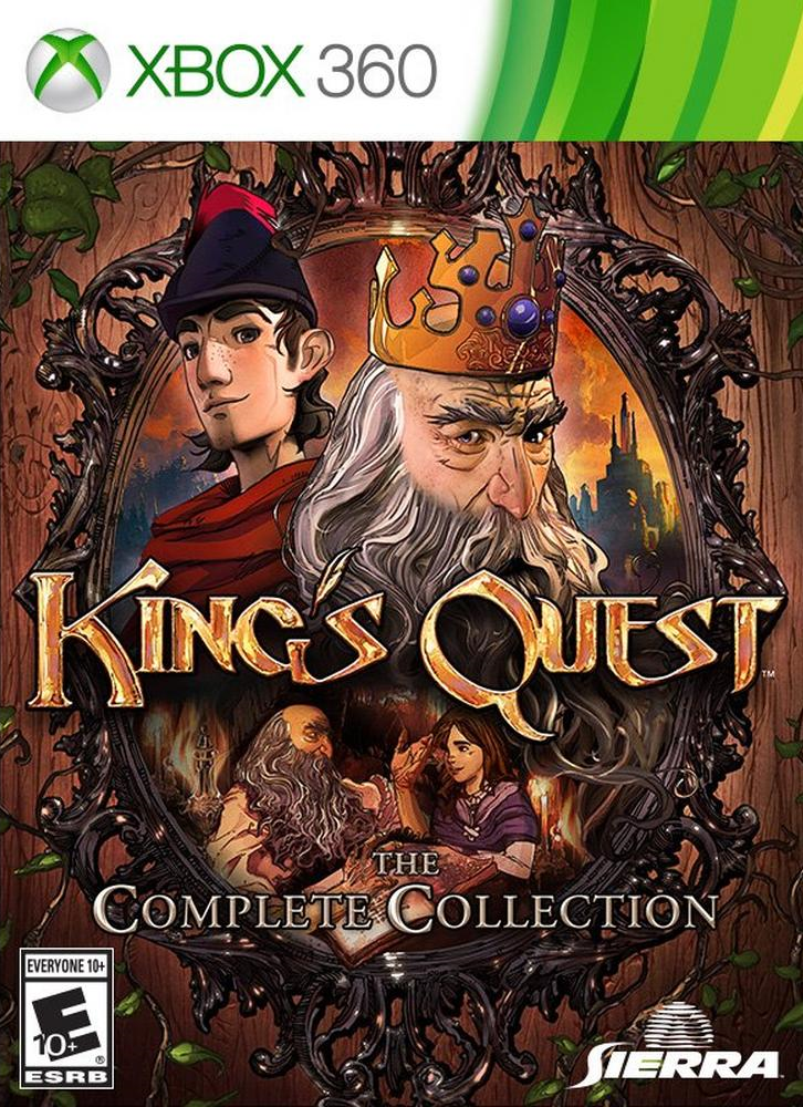 King's Quest: The Complete Collection box art for Xbox 360
