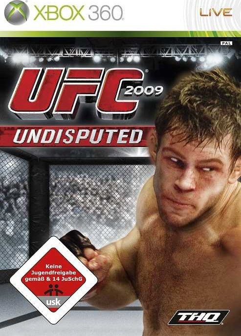 UFC Undisputed 2009 box art for Xbox 360