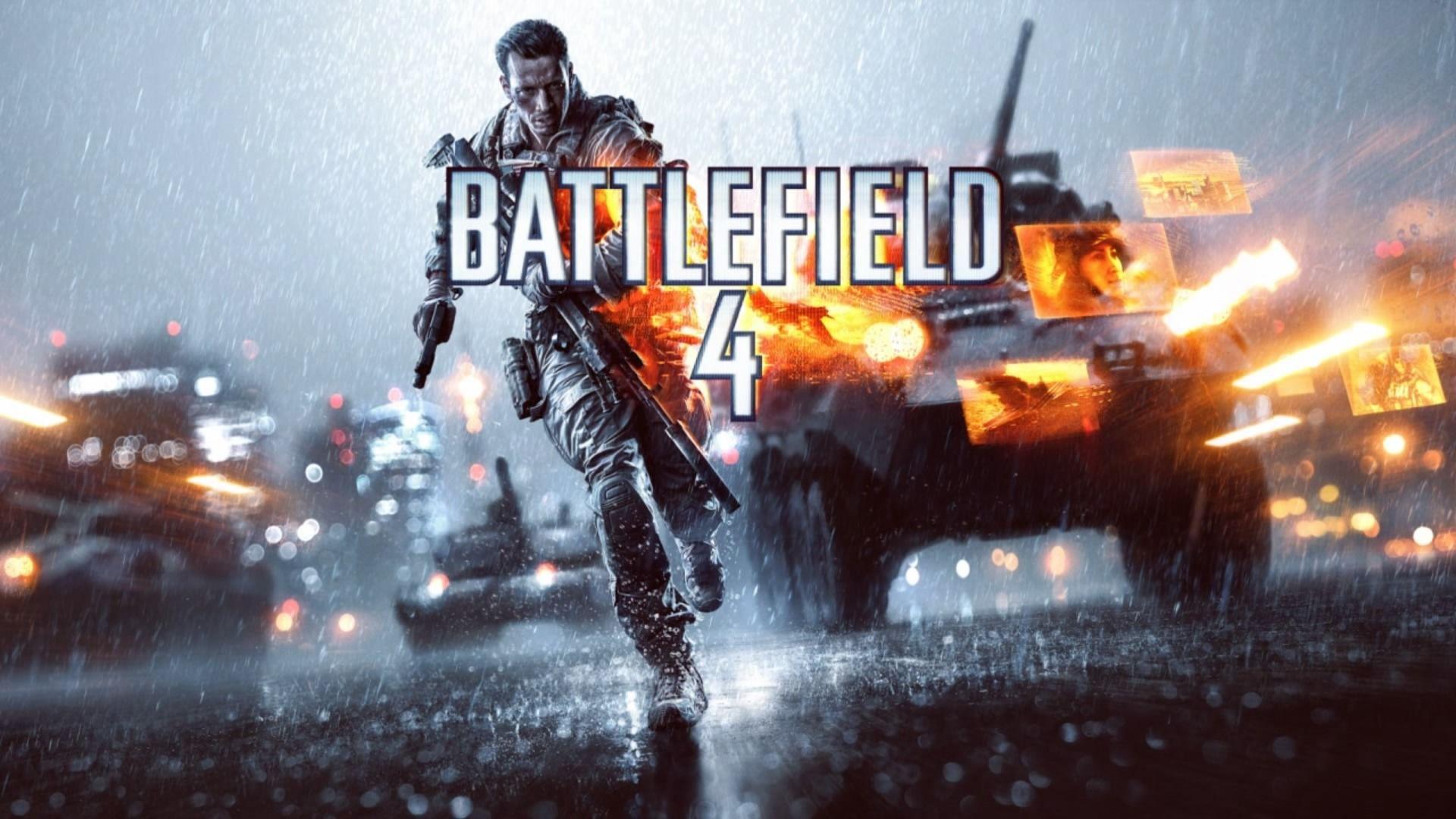 Battlefield 4 title screen for Xbox 360