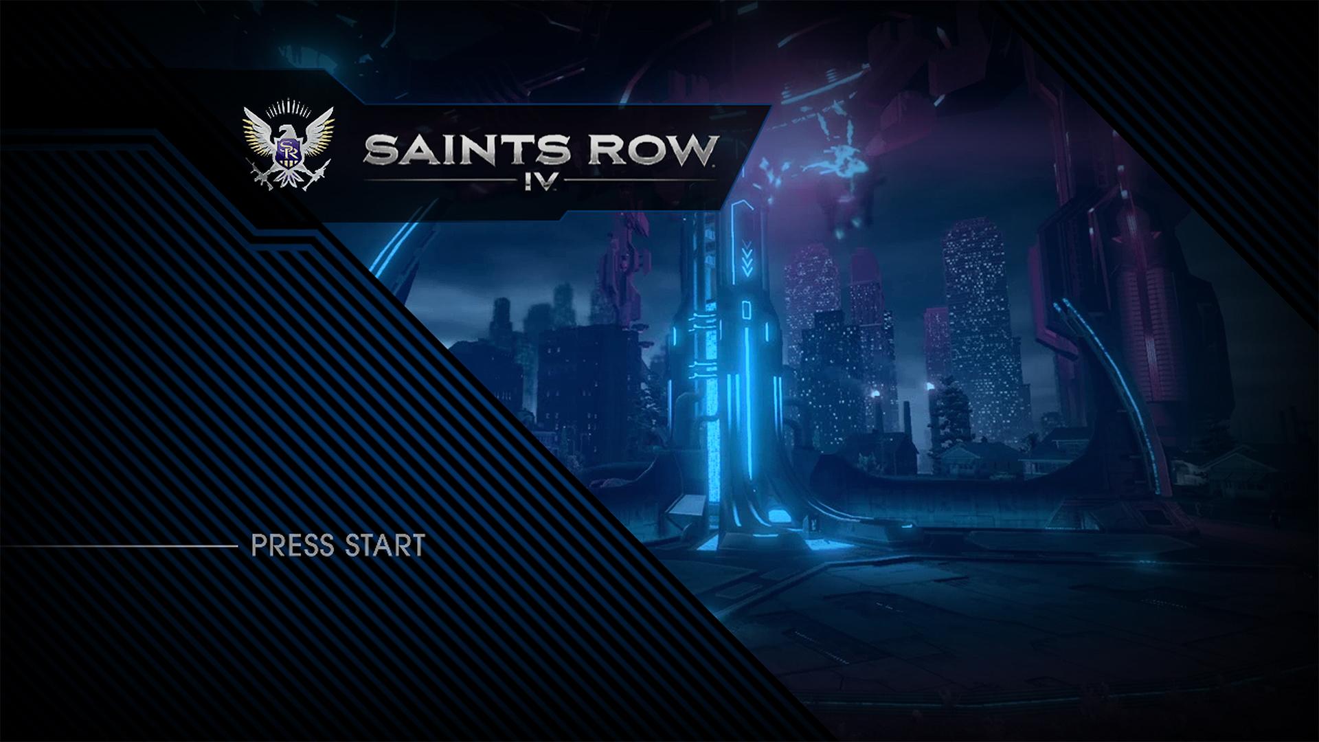 Saints Row IV [Game of the Century Edition] title screen for Xbox 360