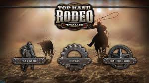 Top Hand Rodeo Tour title screen for Xbox 360