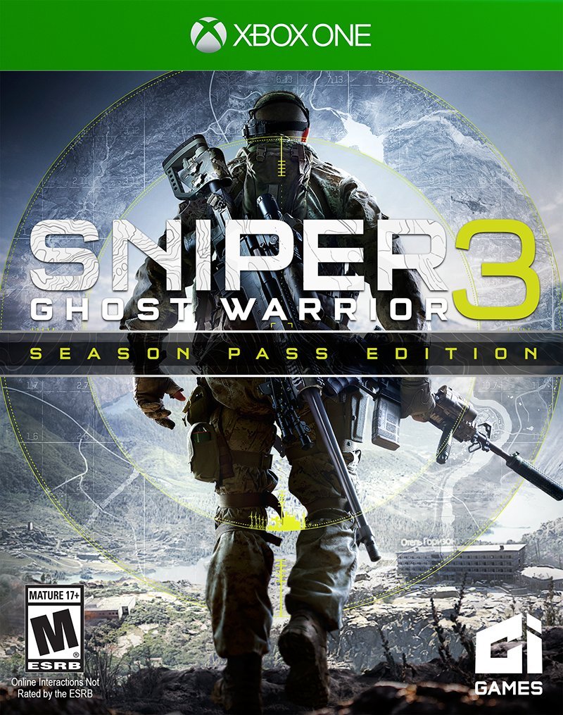Sniper Ghost Warrior 3 box art for Xbox One
