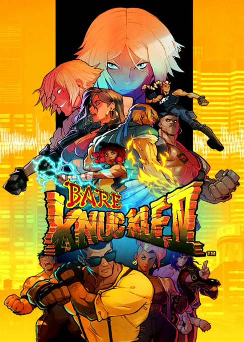 Streets of Rage 4 box art for Xbox One