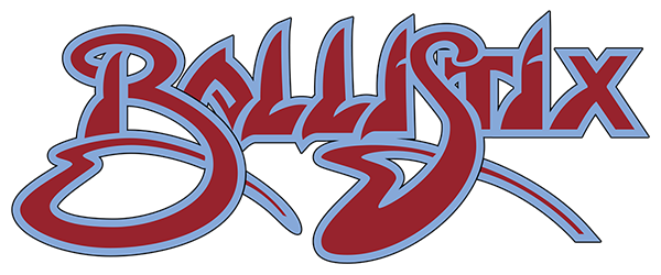 Ballistix logo for PC Engine