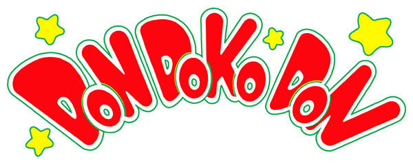 Don Doko Don logo for PC Engine