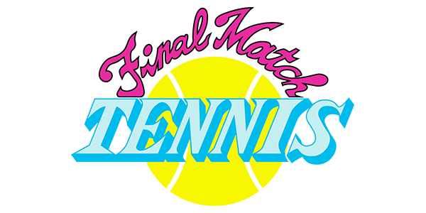 Final Match Tennis logo for PC Engine