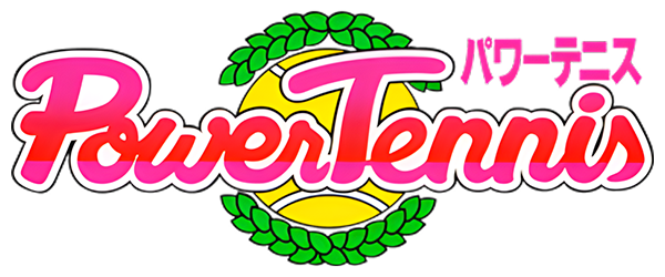 Power Tennis logo for PC Engine