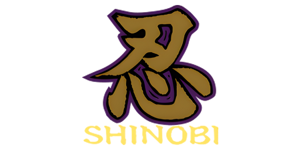 Shinobi logo for PC Engine