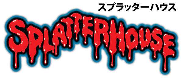 Splatterhouse logo for PC Engine