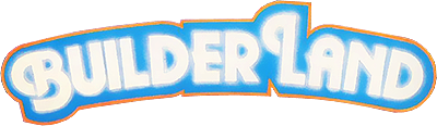 Builder Land logo for PC Engine CD
