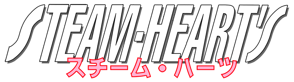 Steam Heart's logo for PC Engine CD